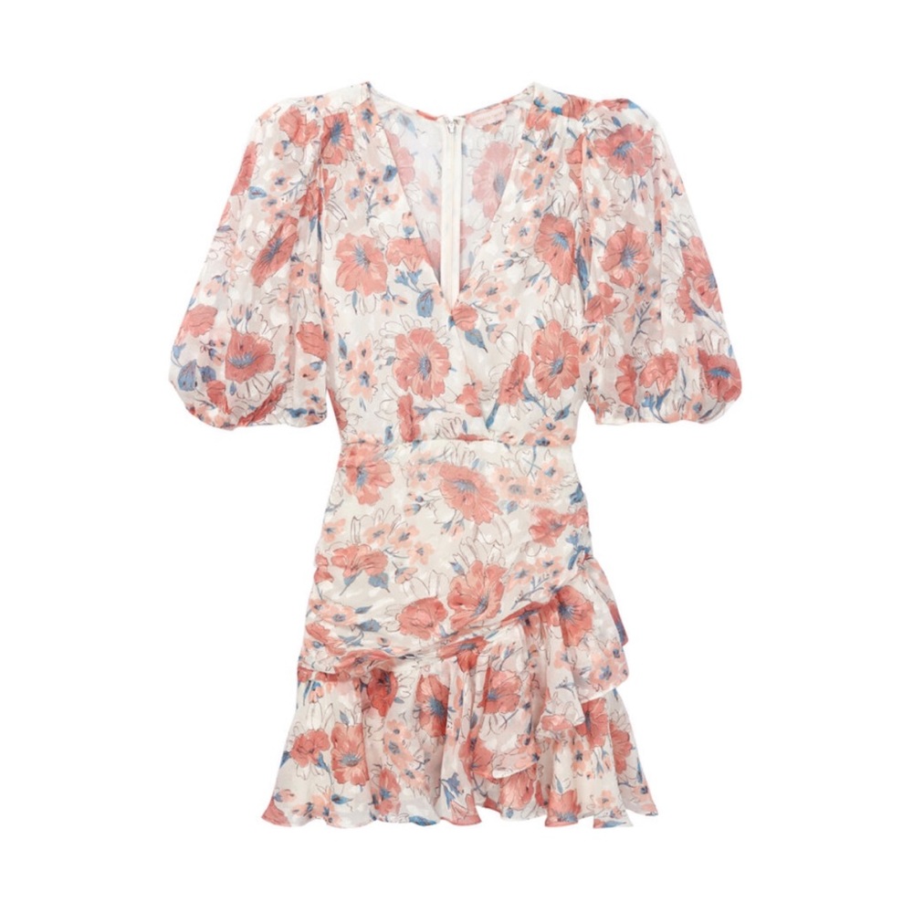 NEW Rebecca Taylor AMELIE FLEUR WRAP DRESS